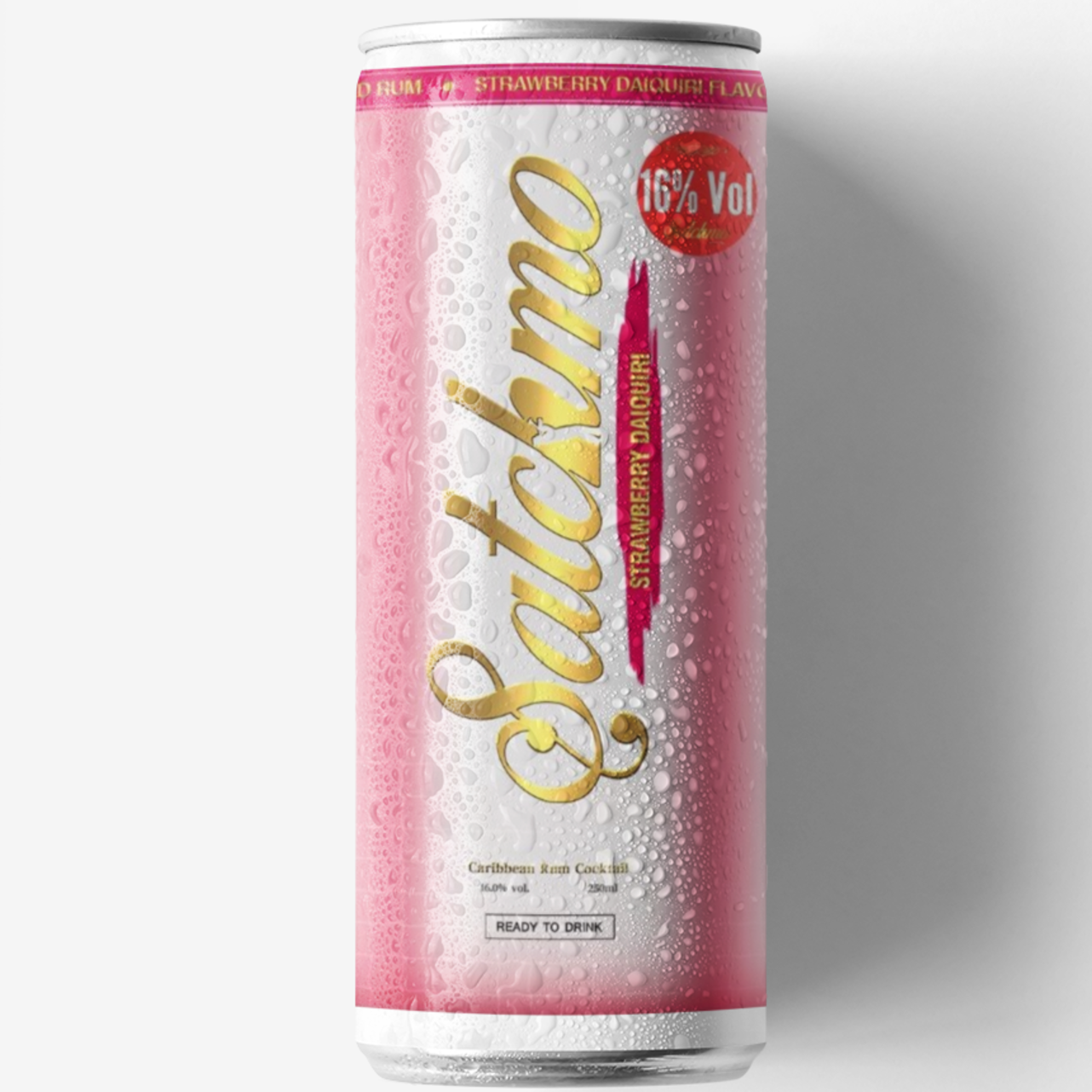 Satchmo Strawberry Daiquiri Rum 250ml ABV 16%